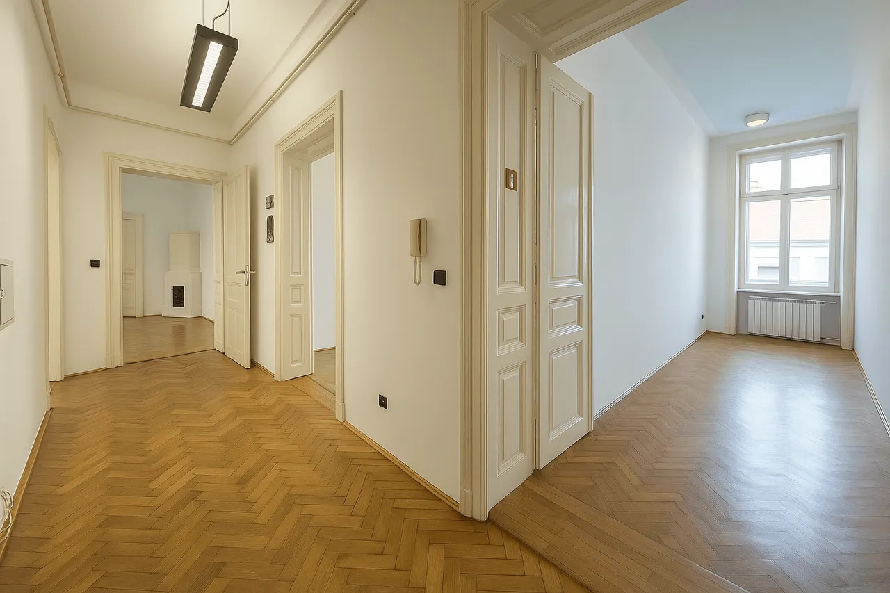 Záhřeb, Evropské náměstí – Pětipokojový byt s terasou 217 m², přísné centrum