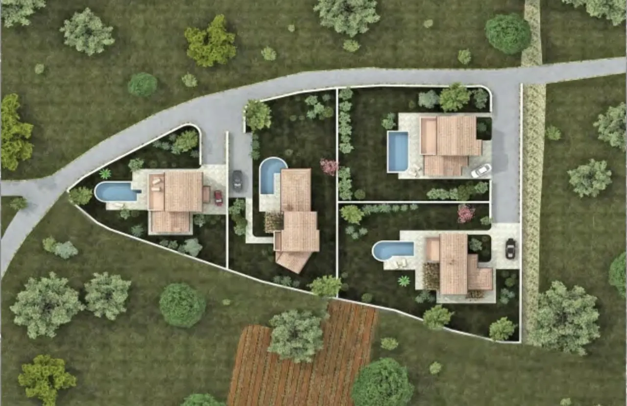 Istrie, Karojba - Projekt Vila v řadě