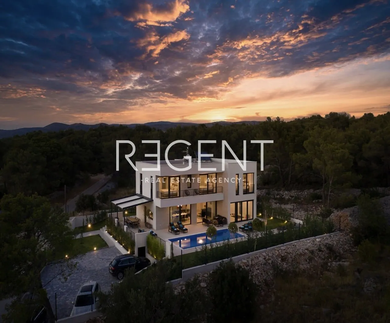 Šibenik, Brodarica – Neue wunderschöne Villa