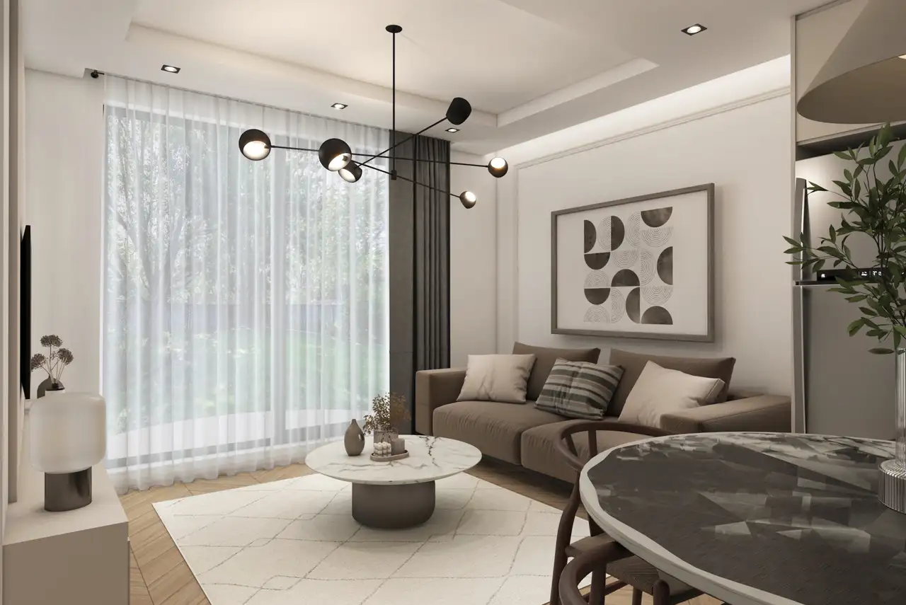 Pula, Banjole - Trosoban apartman s pogledom na more