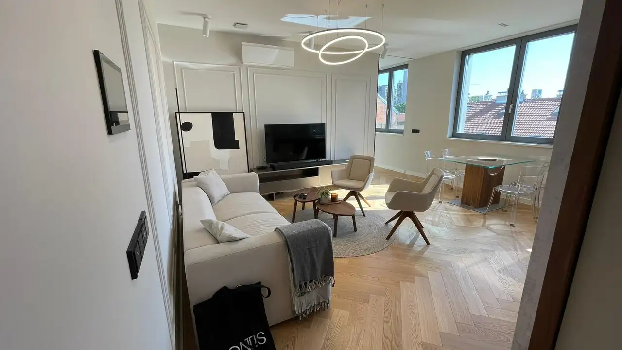 Zagreb, Medulićeva – Luxuriöse 3-Zimmer-Wohnung 81 m² zur Miete