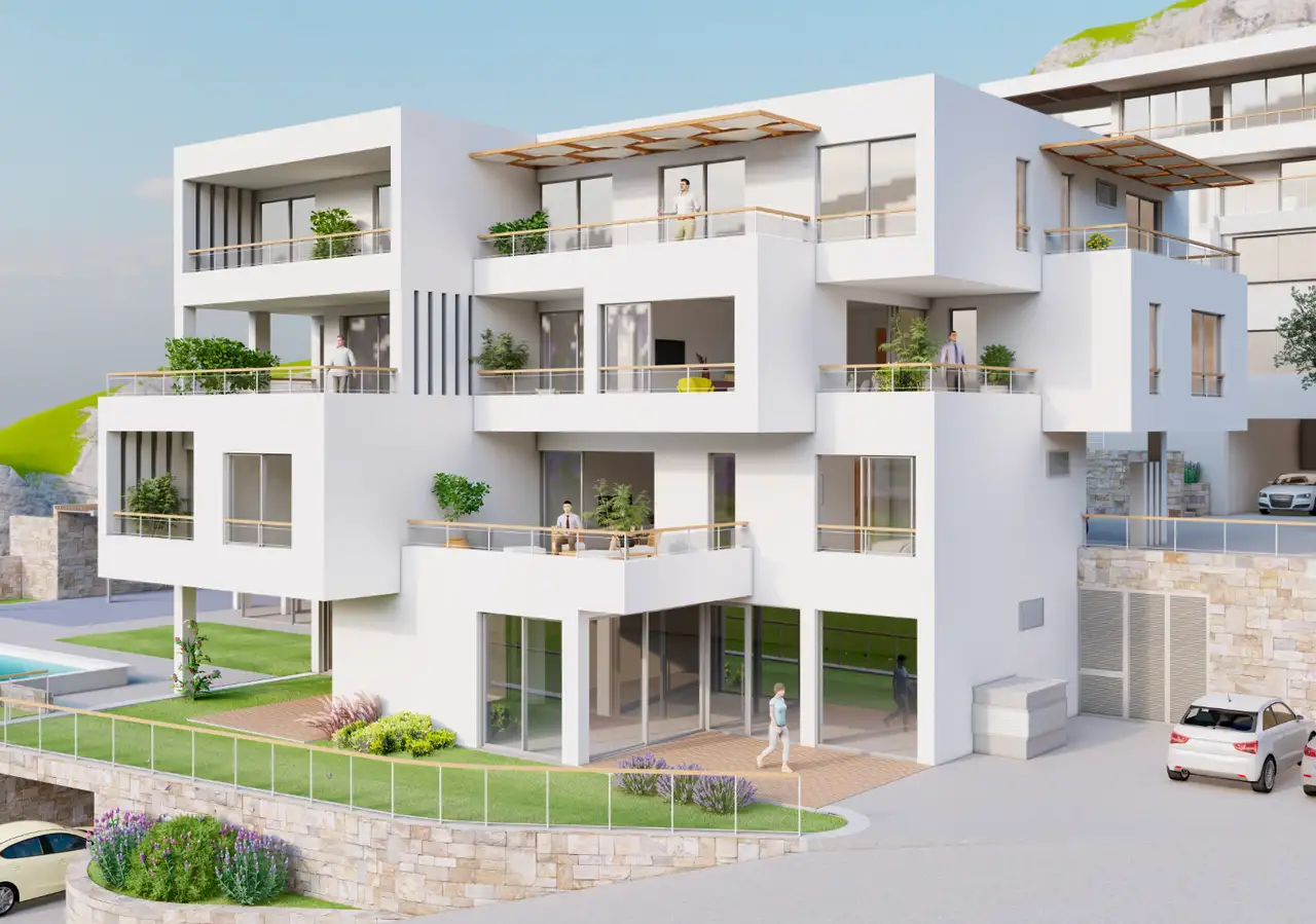 Trogir, Seget Donji - Dvosoban stan s pogledom na more