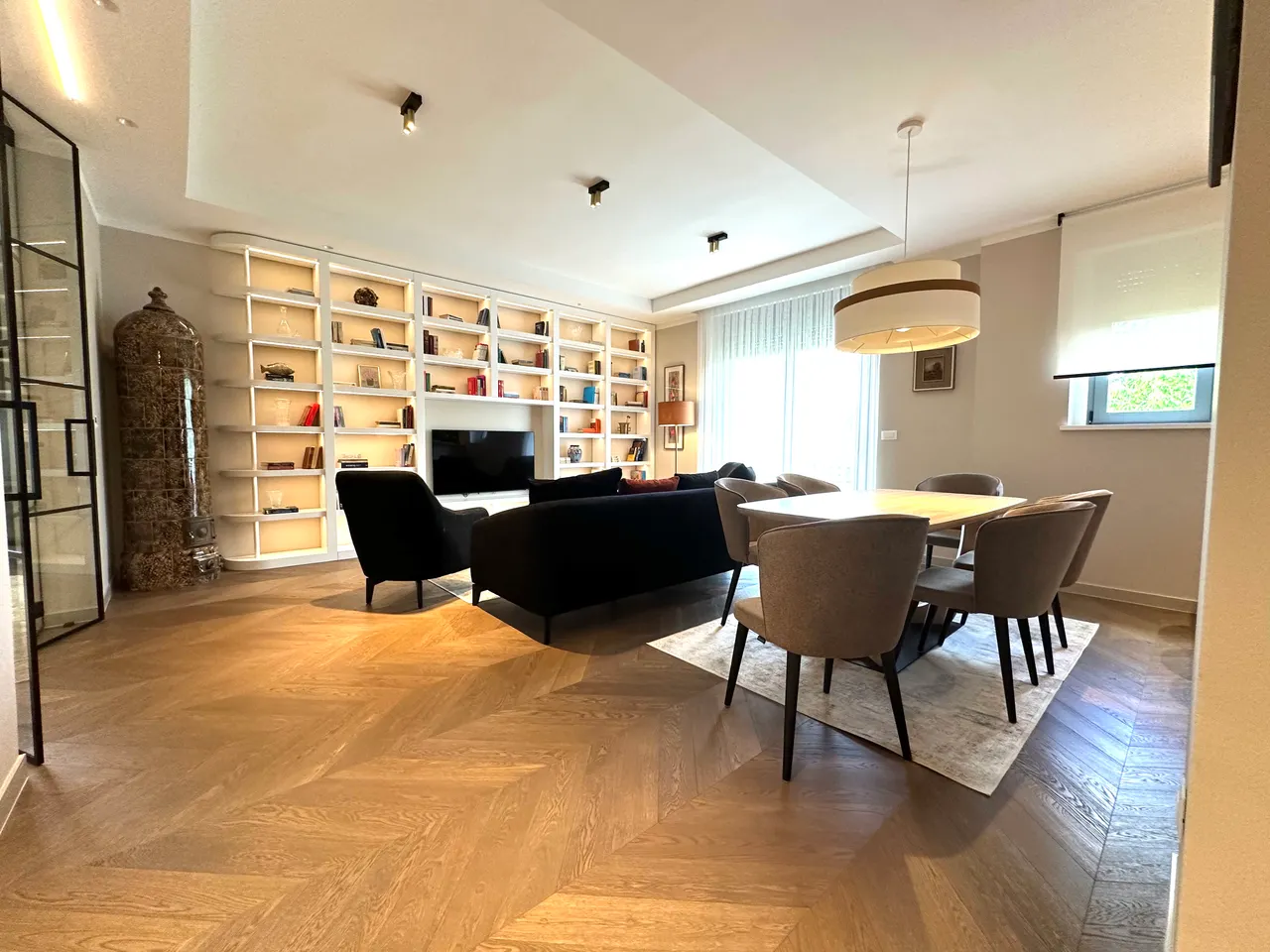Záhřeb, Šalata - Moderní čtyřpokojový byt 130 m2, Pronájem
