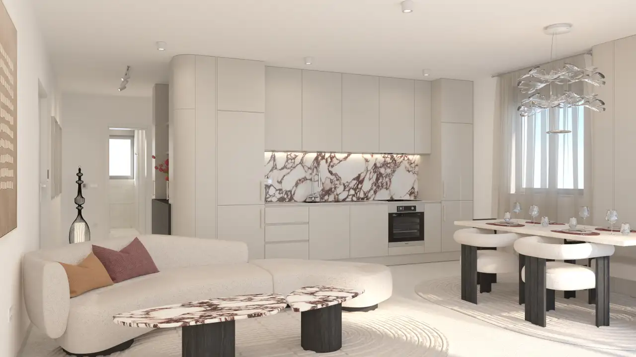 Hvar, Zavala - Two-bedroom apartment with a covered terrace