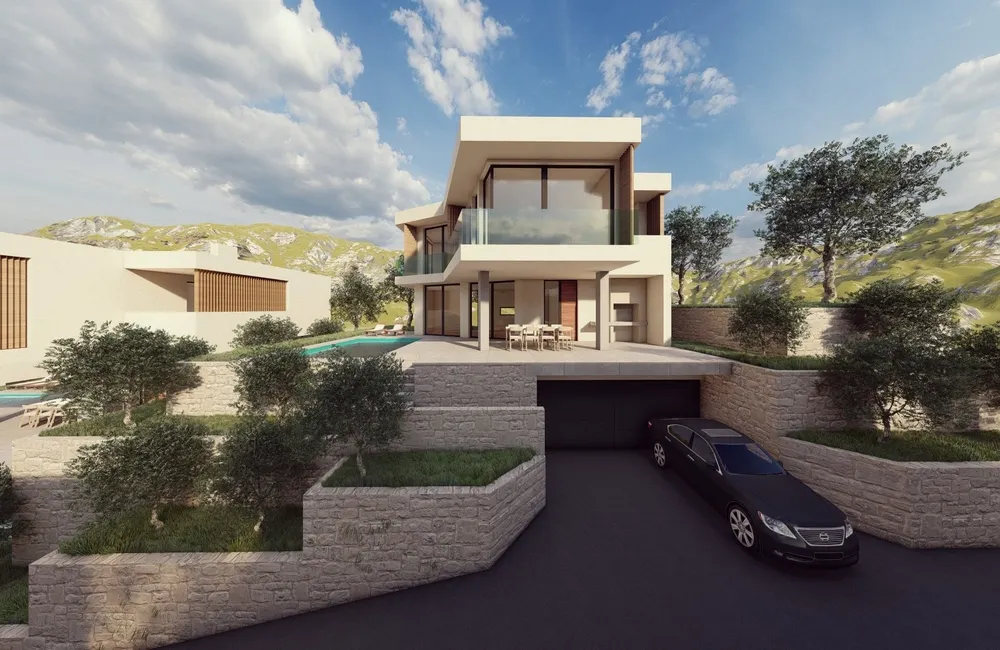 Primošten - Luxusní vila s výhledem na moře 352 m2