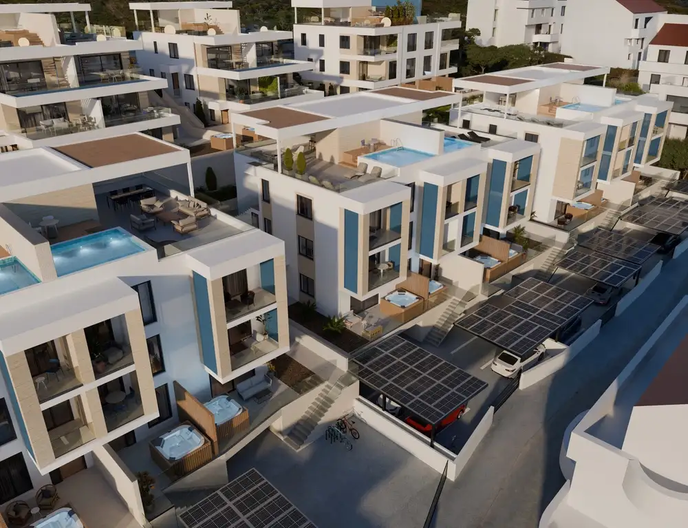 Trogir, Čiovo - Apartament w luksusowym kompleksie apartamentowym 53 m²