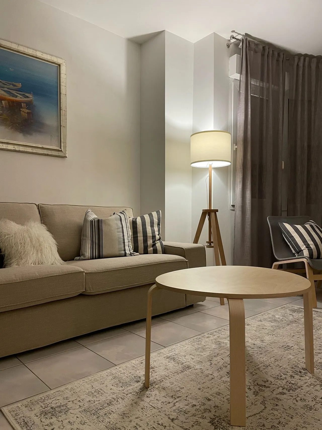 Split, Žnjan - Dvoupokojový byt s lodžií a výhledem na moře 100 m2