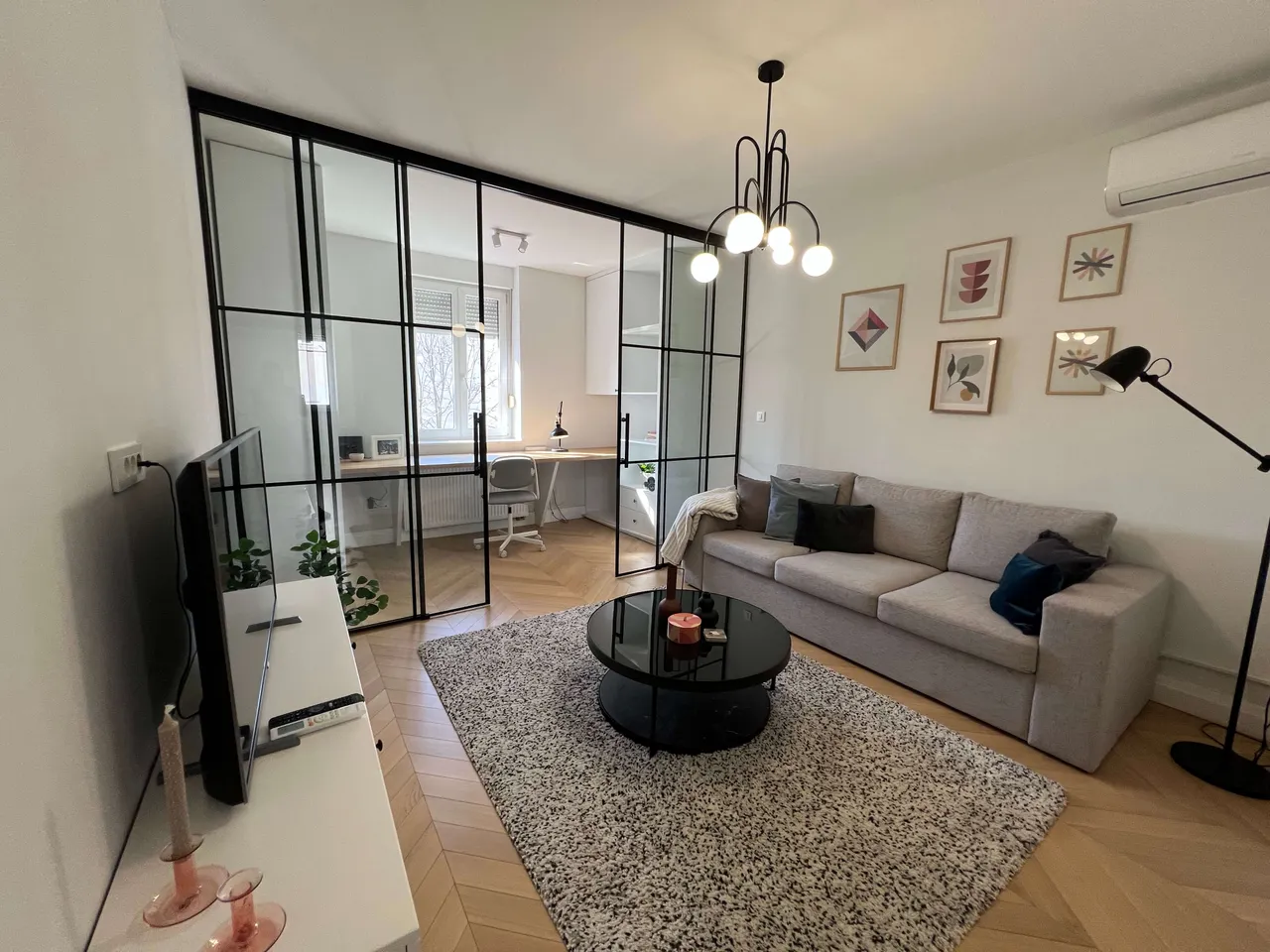 Záhřeb, Ilica – Luxusní dvoupokojový byt 64m² k pronájmu