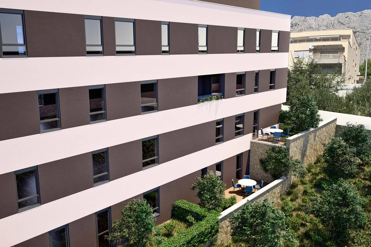 Makarska - Two bedroom apartment with loggia 64 m2 NEW CONSTRUCTION