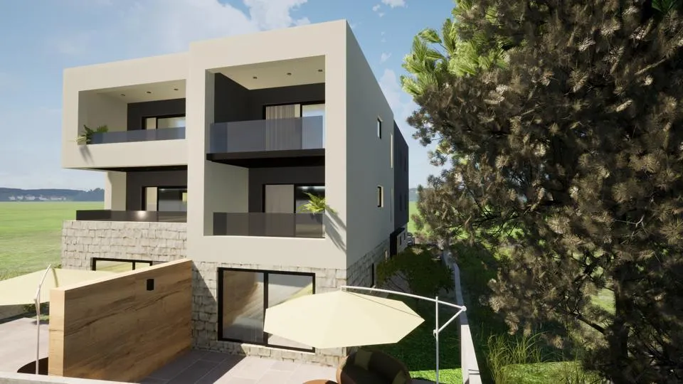 Žaborić – Luxusní byt 87 m² s terasou a zahradou
