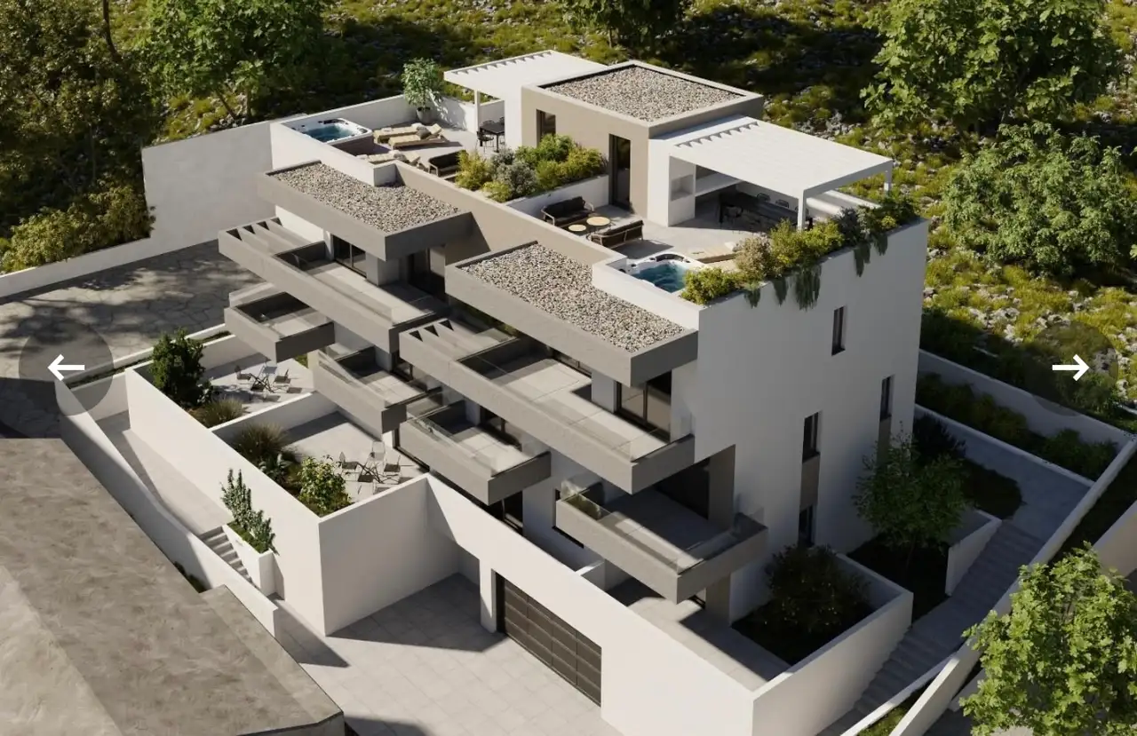 Split, Kučine - Mieszkanie jednopokojowe z balkonem 50 m2 nowa budowa