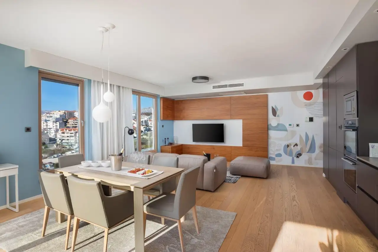 Split, Žnjan – apartment, 90 m², for rent, terrace, sea view