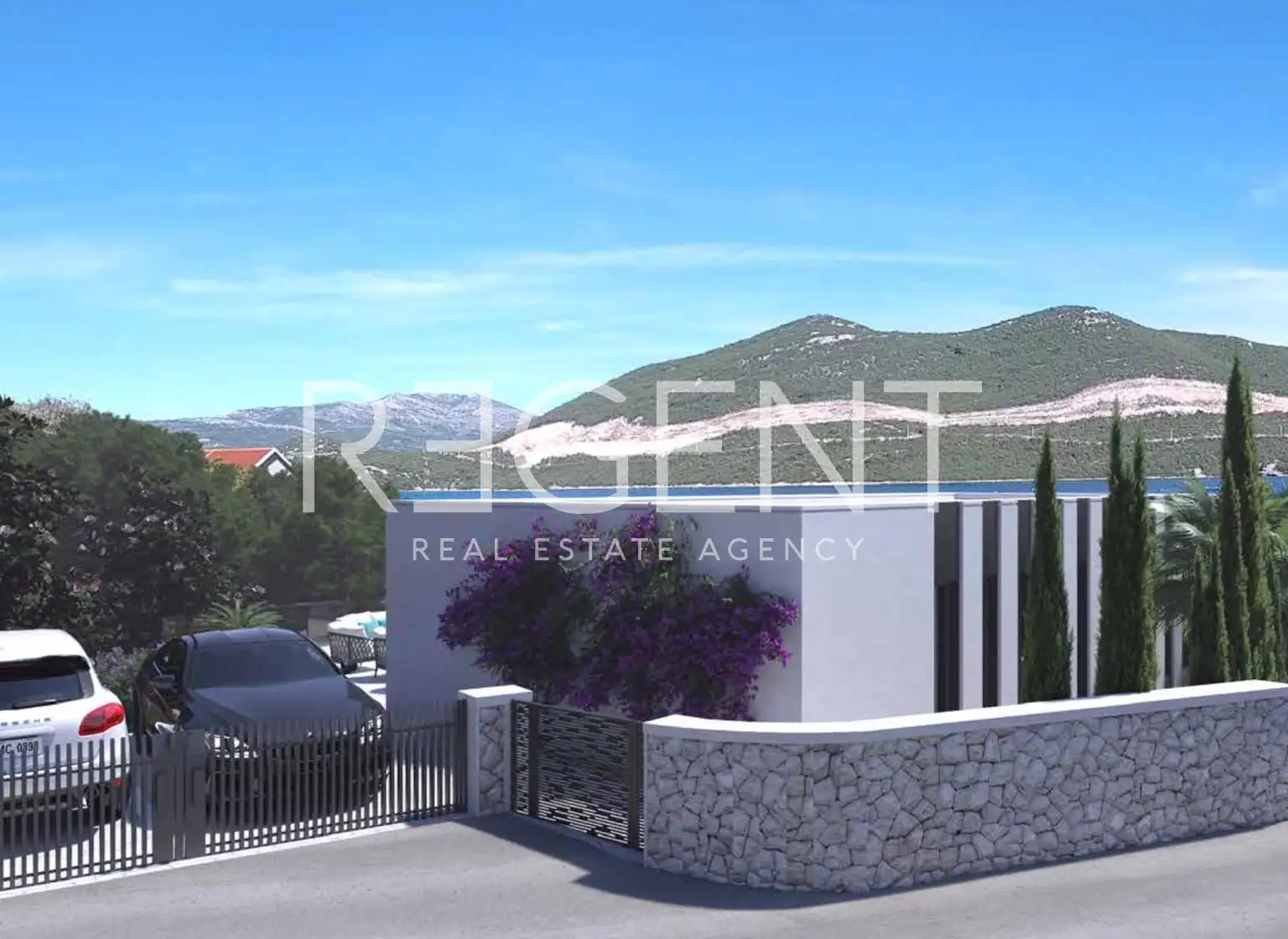 Pelješac, Brijesta - Stavebný pozemok s výhľadom na more 4250 m2