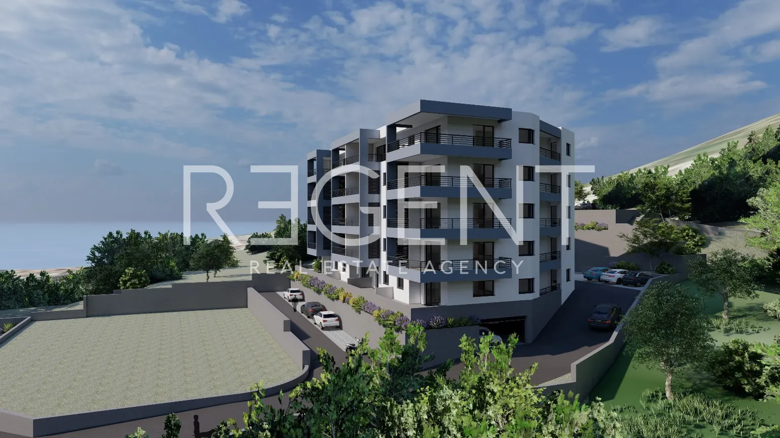 Makarska, Centar - Dvosoban stan 68 m2 - NOVOGRADNJA