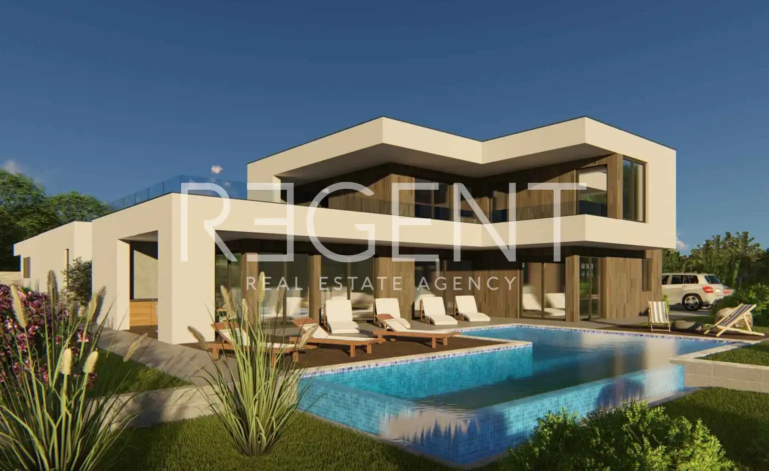 Istria, Bale – Luxusné vily v rade s bazénom, novostavba