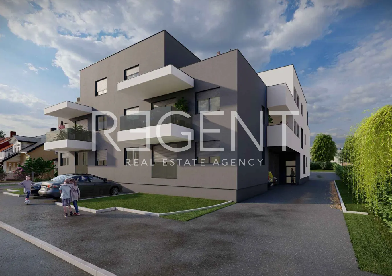 Zagrzeb, Gajnice – Nowe budownictwo, dwupokojowe mieszkanie 57 m2