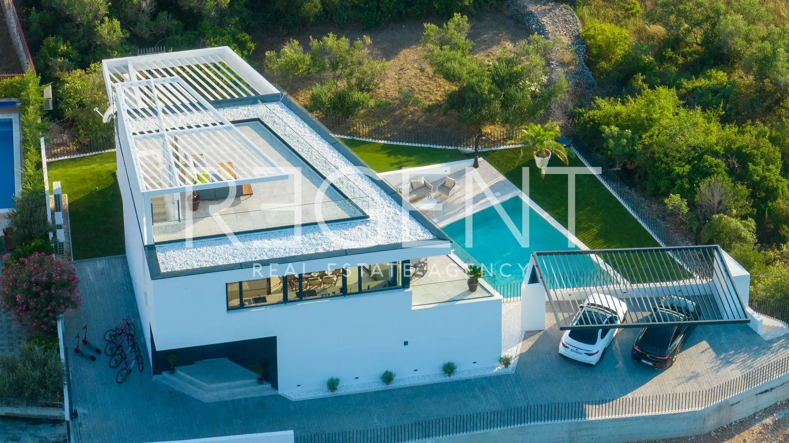 Murter - Villa de luxe avec vue panoramique sur la mer