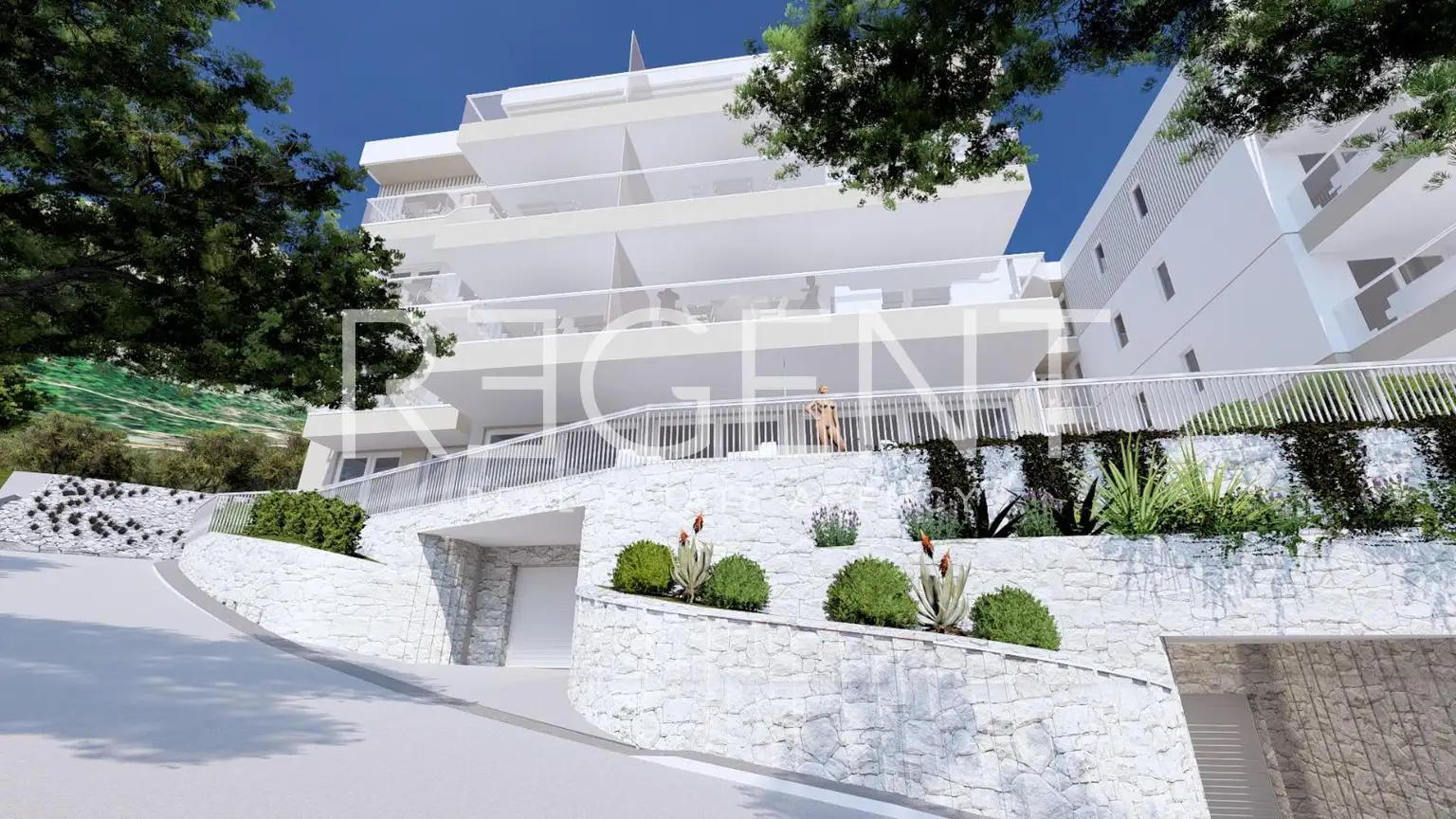 Wohnung 46 m², Živogošće — 2 Zimmer, 1. Etage, Loggia