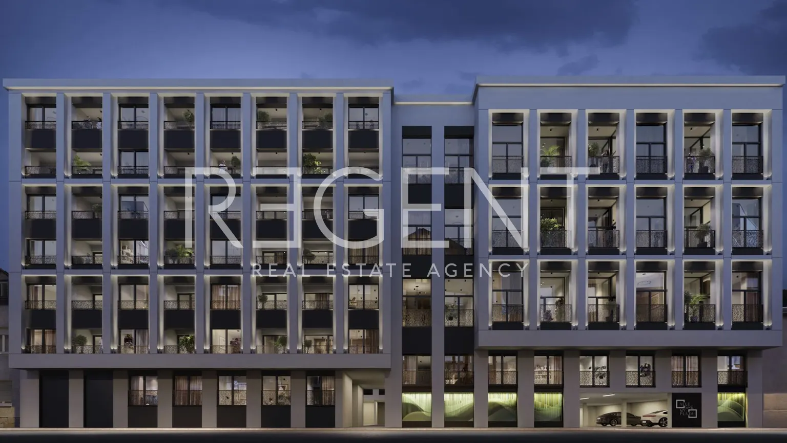 Záhřeb, Trešnjevka, "Allegheny plaza" - Komerční prostor v moderním obytně-komerčním komplexu 102 m2