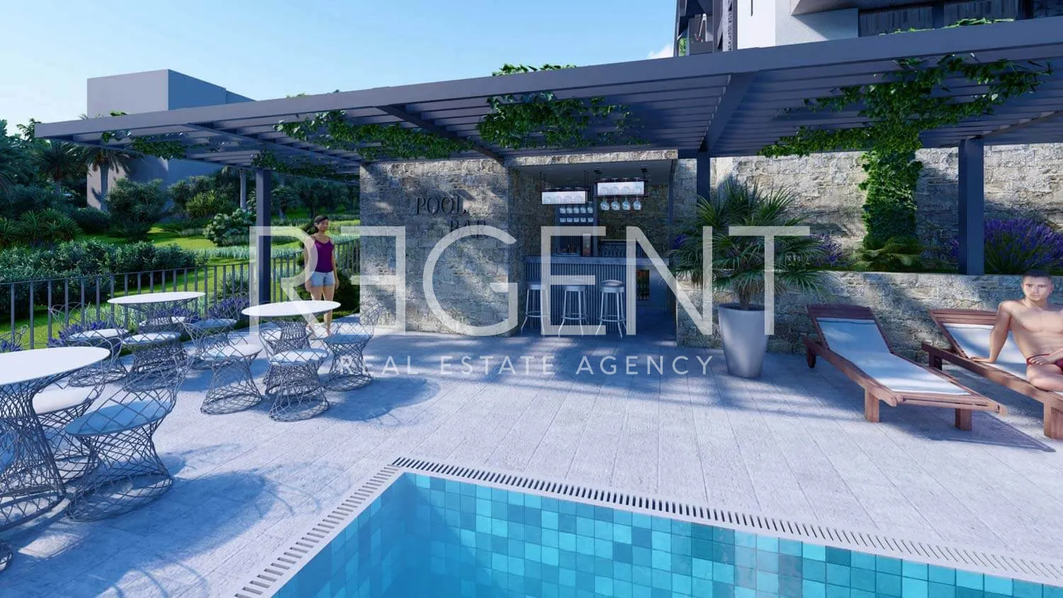 Makarska – Moderan dvosoban stan u stambeno-luksuznom kompleksu 70 m2