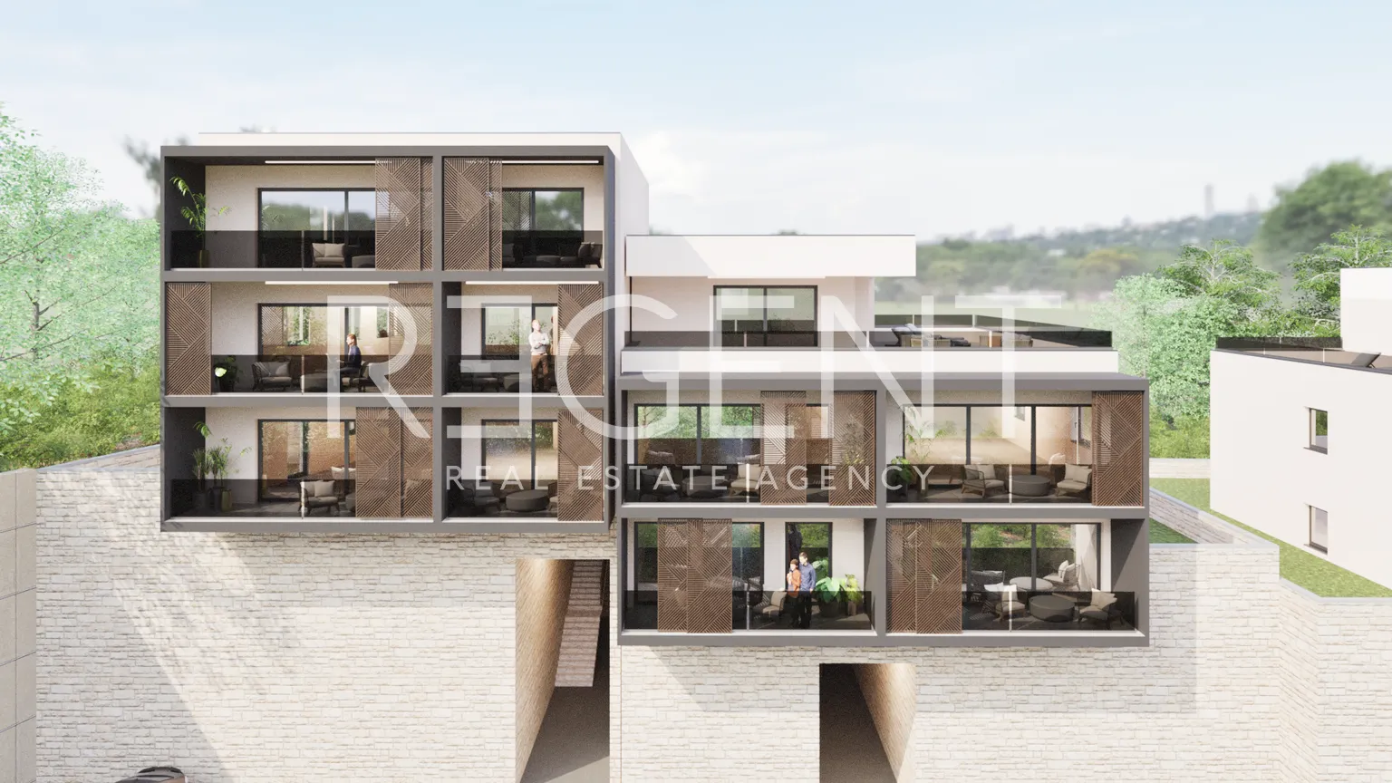 Split, Podstrana - Moderný dvojizbový byt 68 m2 novostavba *Exkluzívny predaj