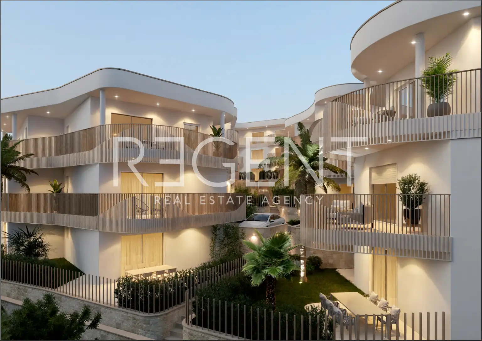 Rogoznica - Moderne Dreizimmerwohnung mit Meerblick