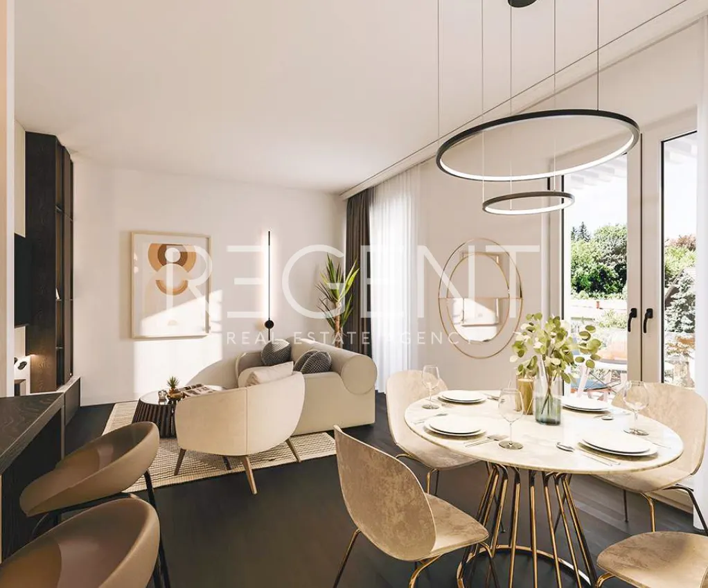 Záhřeb, Črnomerec - Moderní třípokojový byt 67 m2, novostavba