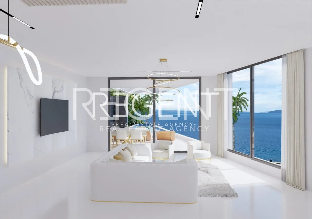 Opatija, Ičići – Luxusní třípokojový byt s jacuzzi 144m2