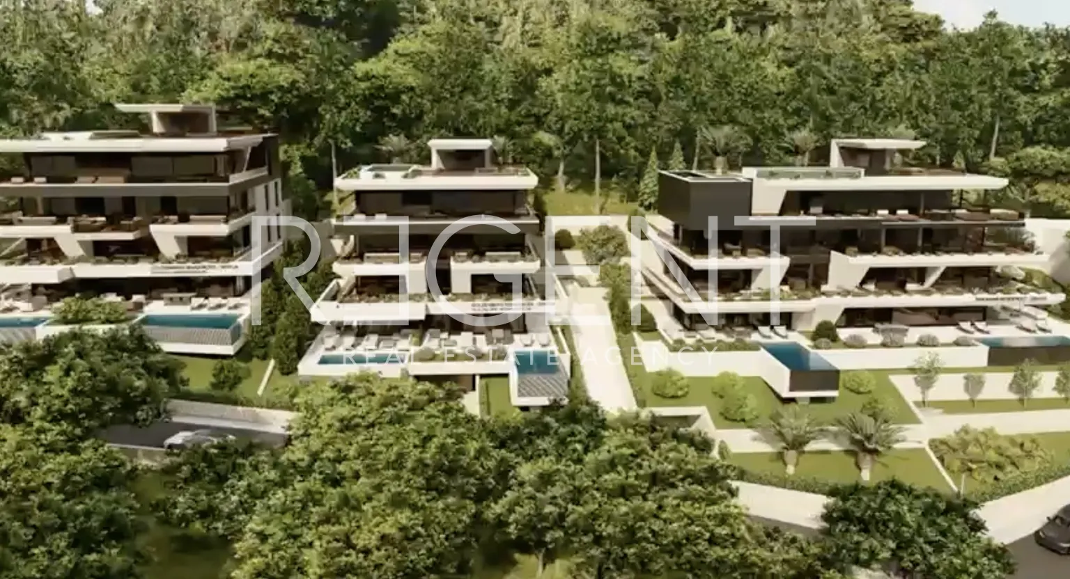 Kvarner, Opatija - Luksuzan stan s bazenom, novogradnja 239 m2