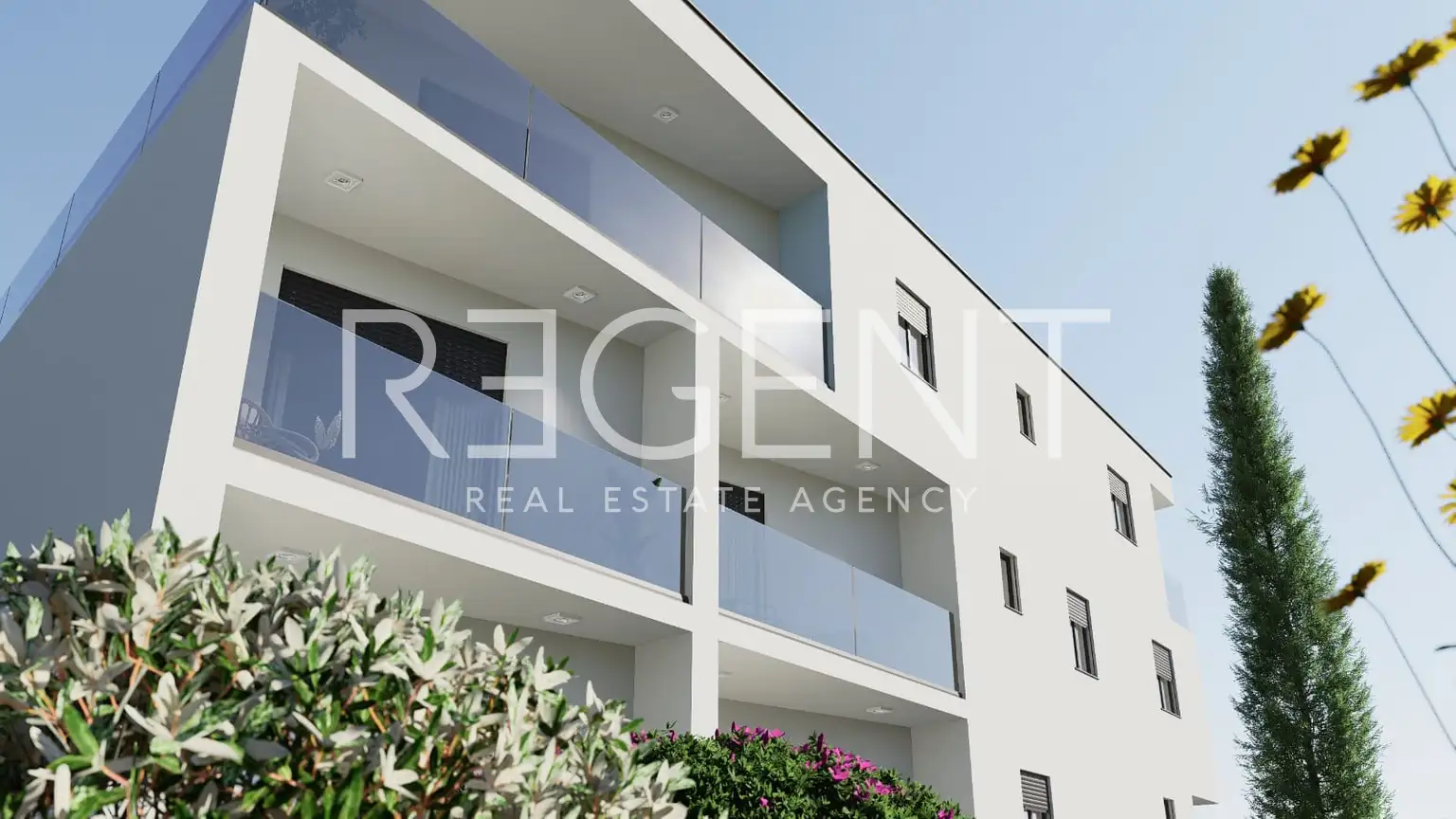 Kaštela, Kaštel Novi - Zwei-Zimmer-Wohnung in modernem Neubau