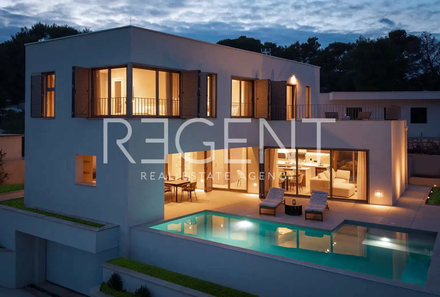 Brač, Splitska - Maison avec vue sur la mer