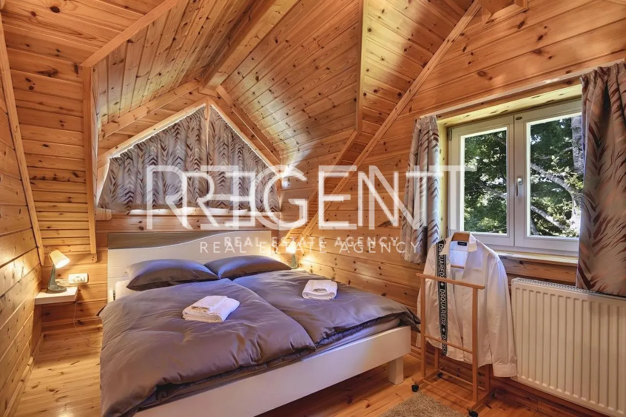Mrkopalj - Dřevěný dům ve finském stylu 150m2