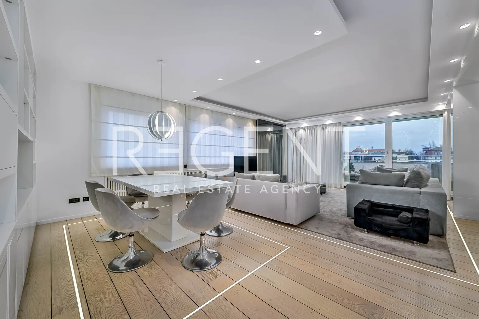 Záhřeb, Šalata – Luxusní designový penthouse 253m2