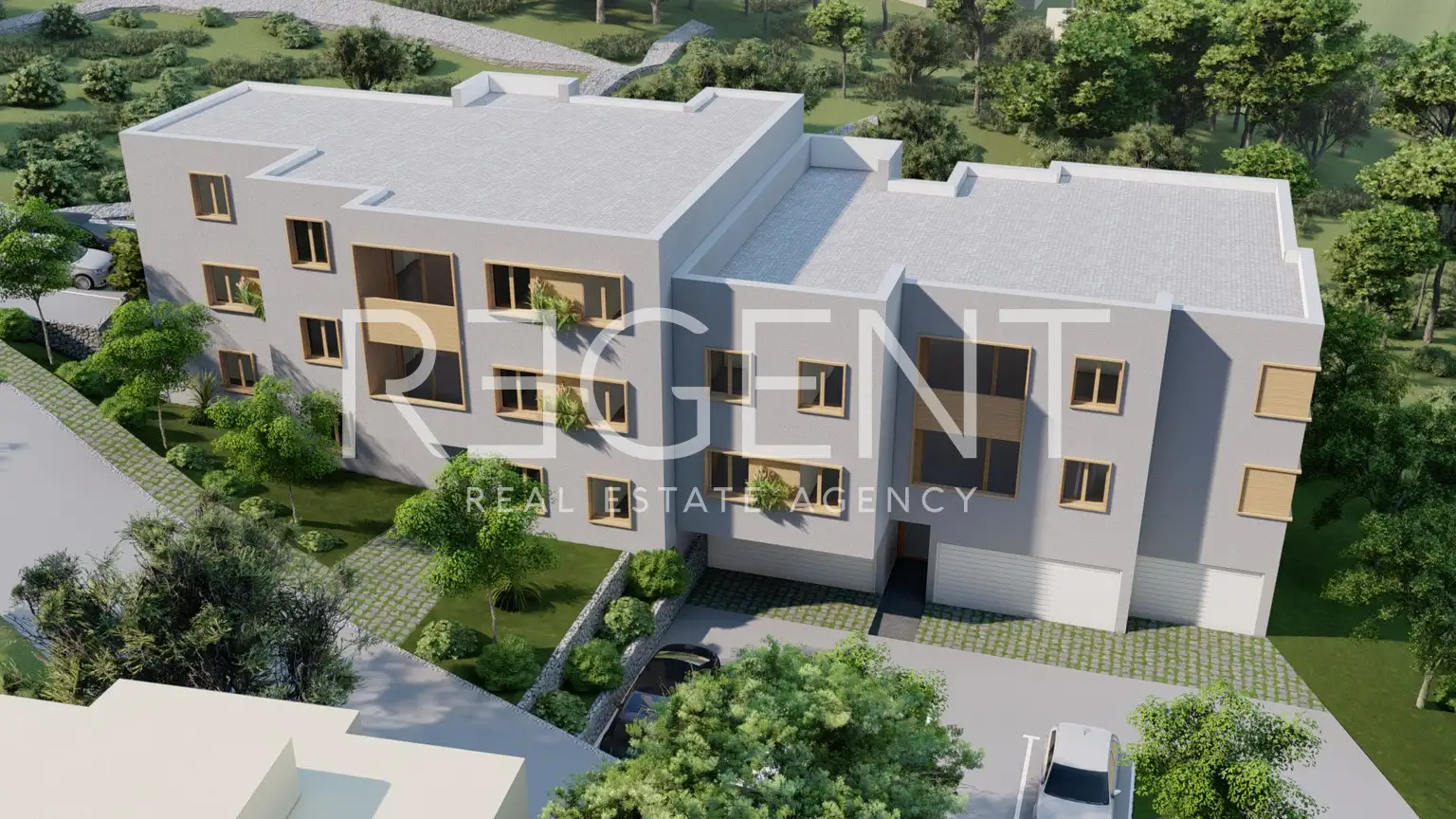 Čiovo, Slatine – Dvosoban stan s loggiom