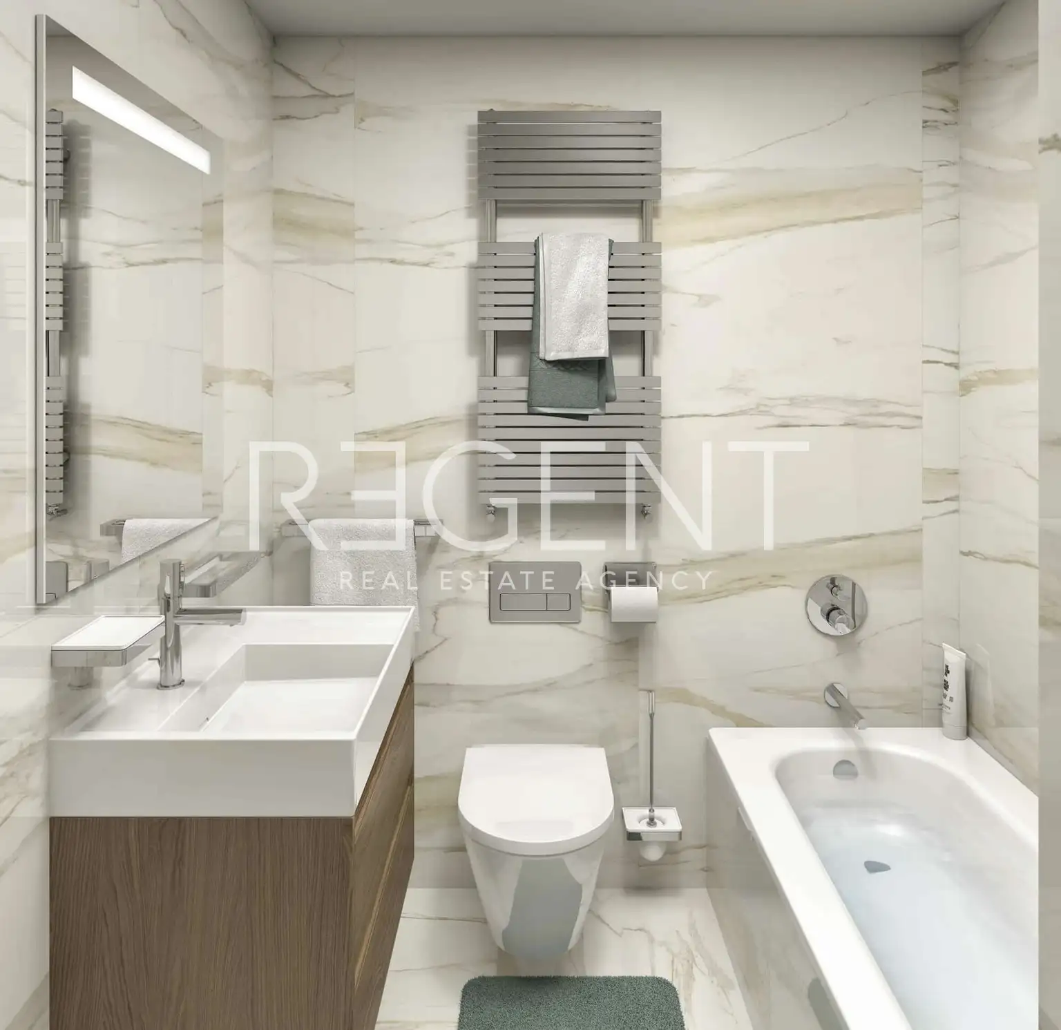Zagreb, Ribnjak, Gold Residence – Peterosoban stan u centru grada