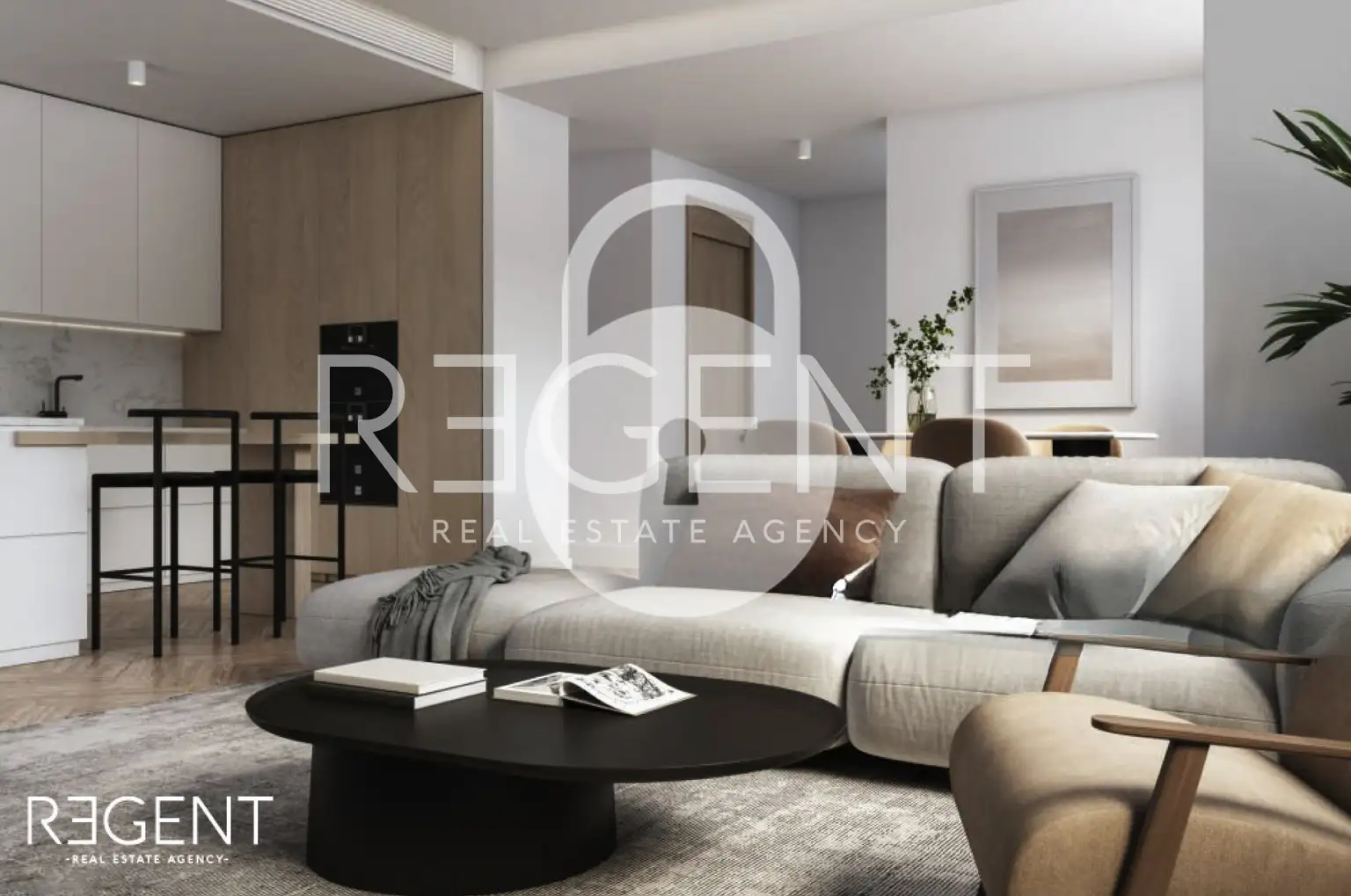 Podstrana, Strožanac - Dvosoban stan sa balkonom