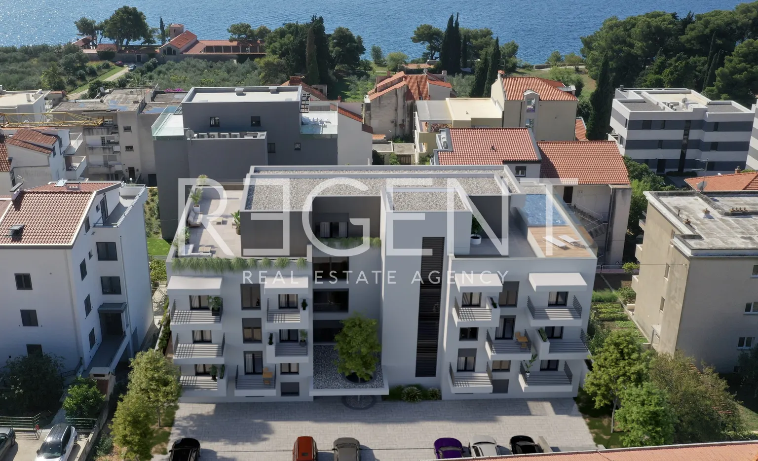 Split, Meje - Moderna stambena zgrada u izgradnji na najljepšoj lokaciji u Splitu
