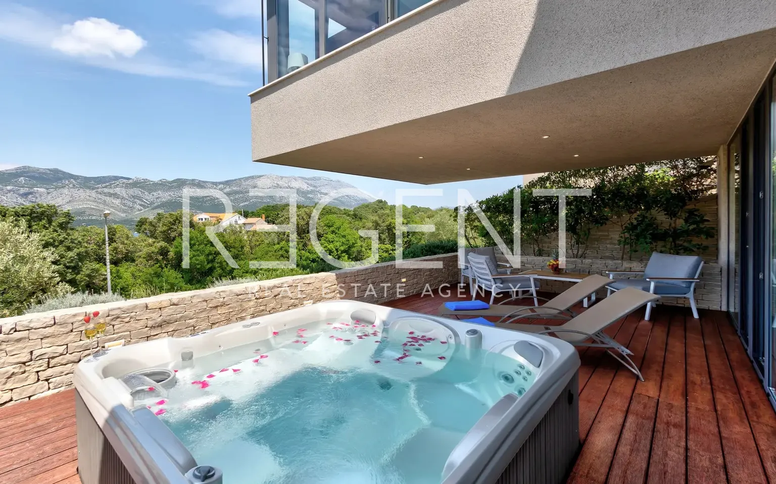 Korčula - Moderne dizajnerske vile s pogledom na more
