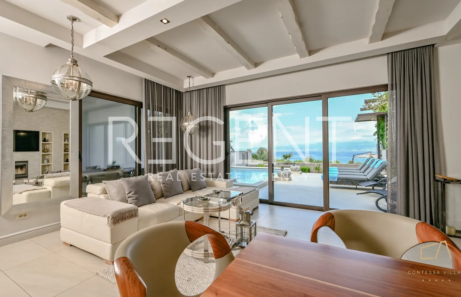 Krk - Luxusní vila k pronájmu 160 m2
