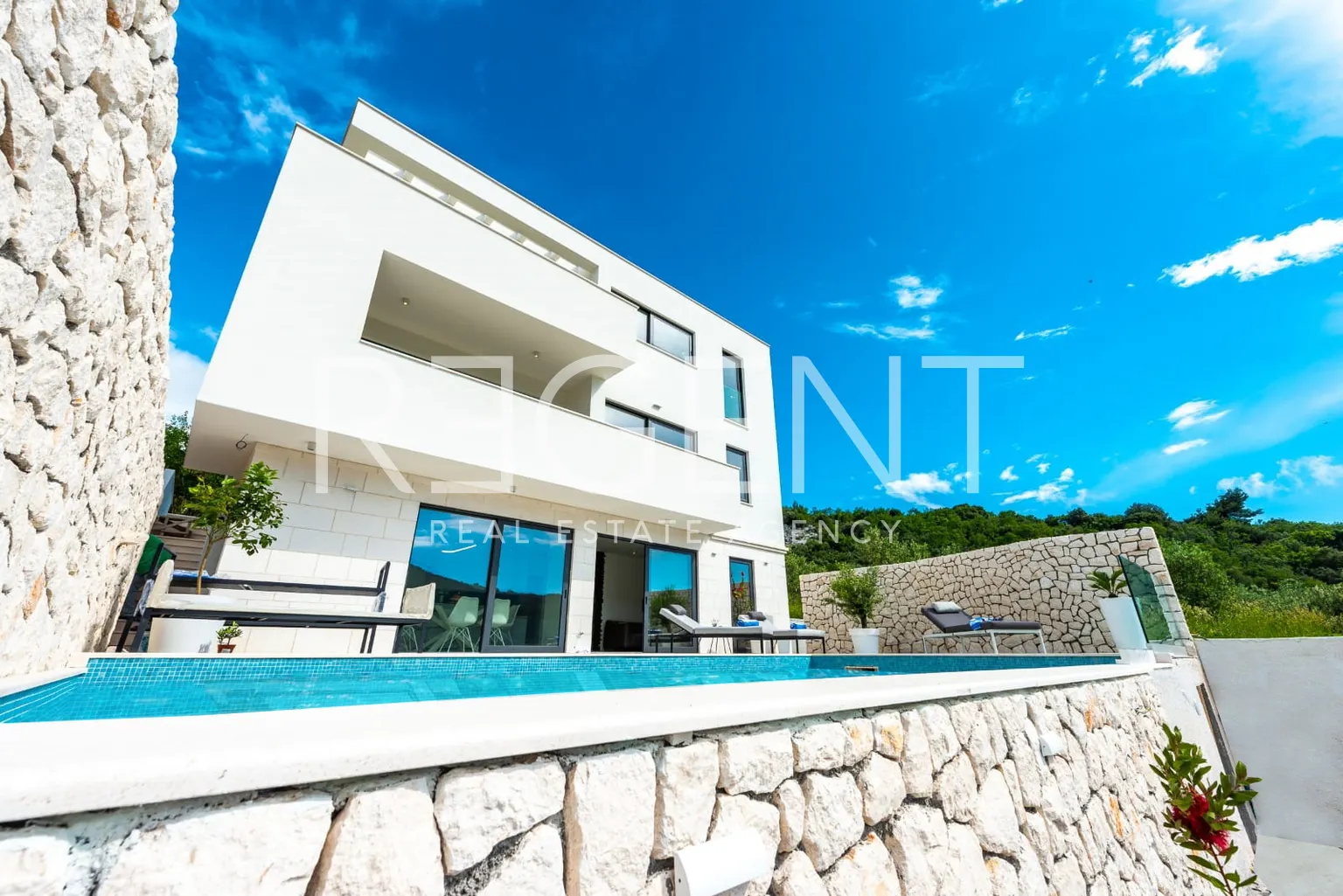 Zaton, Dubrovnik - Moderna vila uz more 210m2