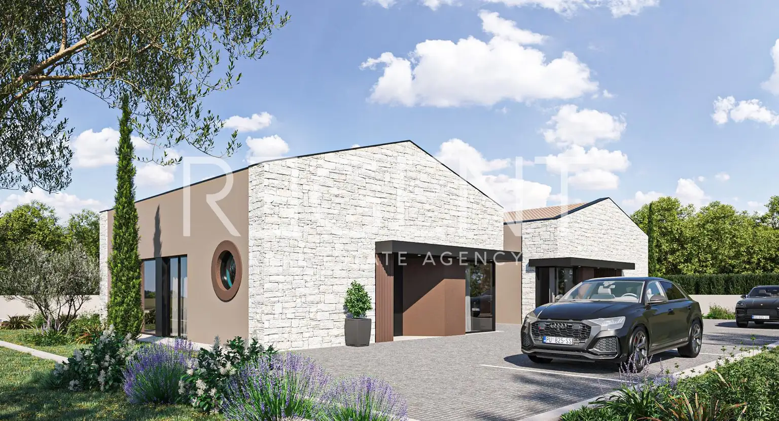 Istra, Tar – samostojeća kuća 115,13 m², 3SB, bazen i galerija