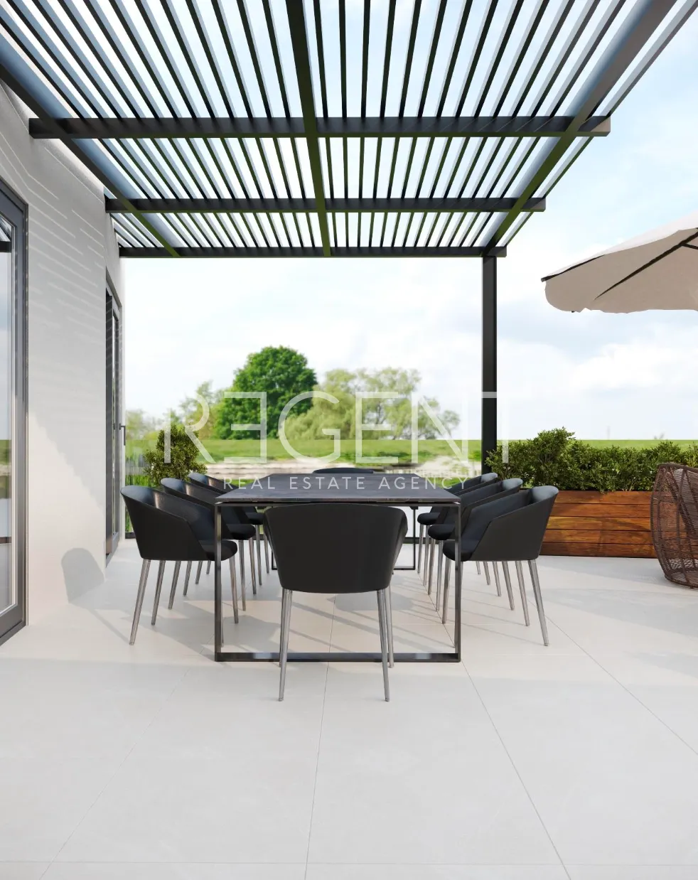 Záhřeb, Šestine – Luxusní penthouse 163 m² s velkou terasou, novostavba
