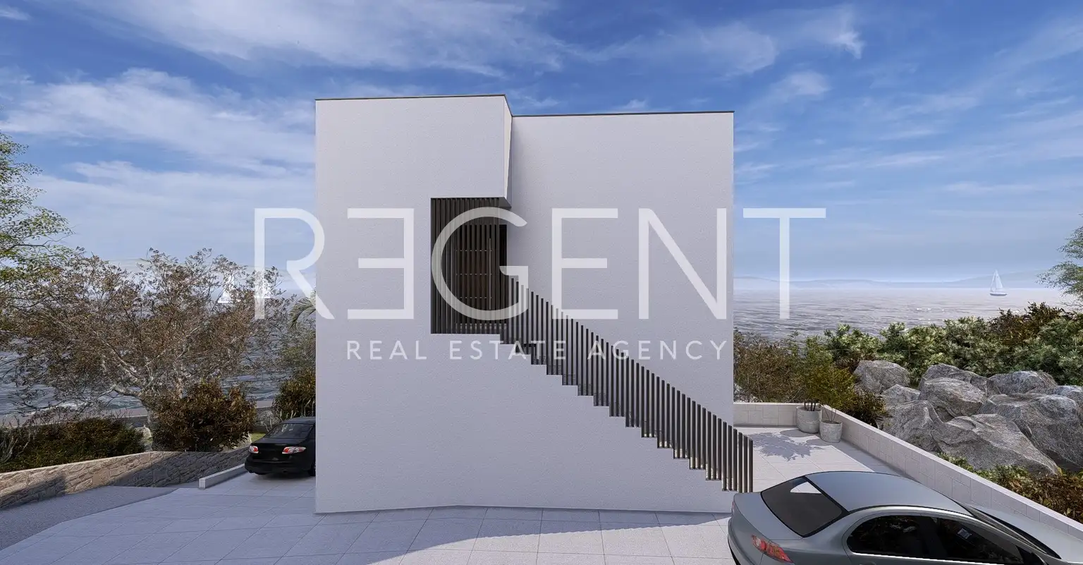 Trogir, Čiovo - Appartement de deux chambres en première ligne de mer