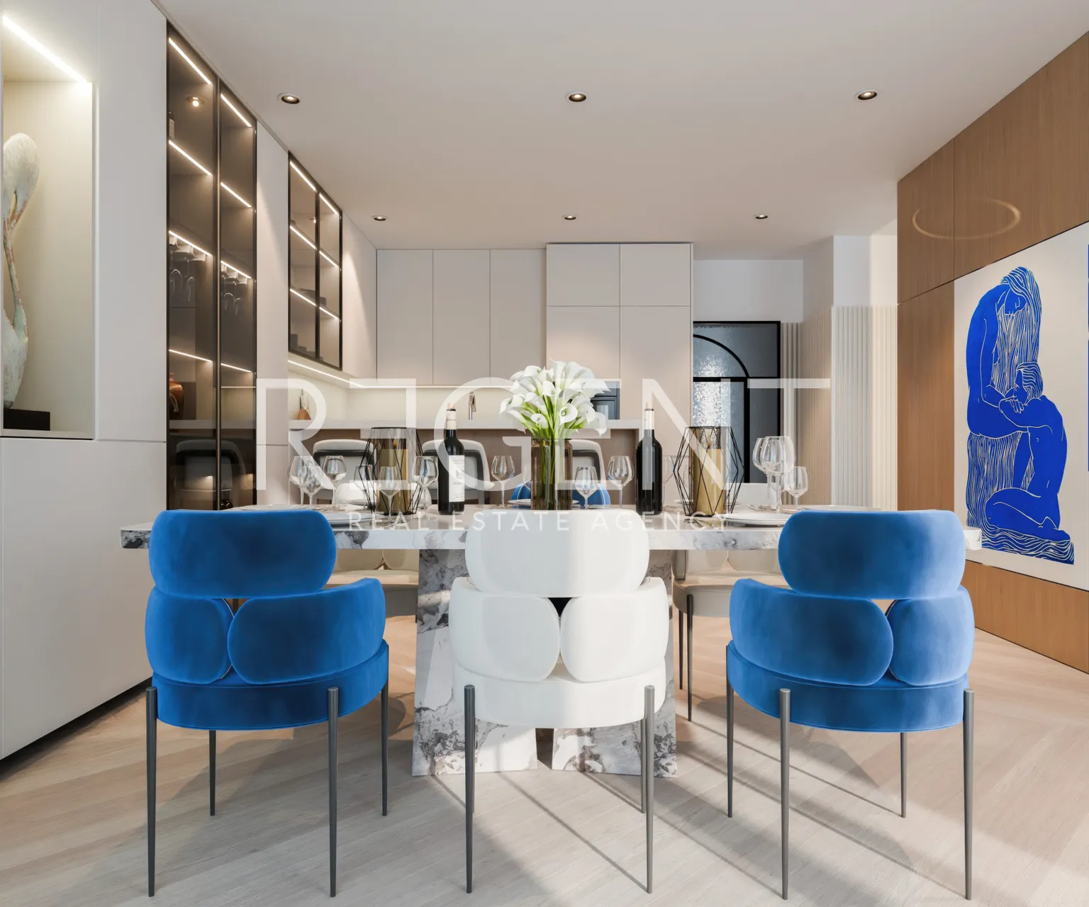 Trogir, Čiovo - Luxusní apartmánový komplex s výhledem na moře