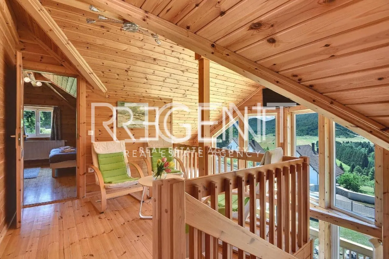 Mrkopalj - Dřevěný dům ve finském stylu 150m2