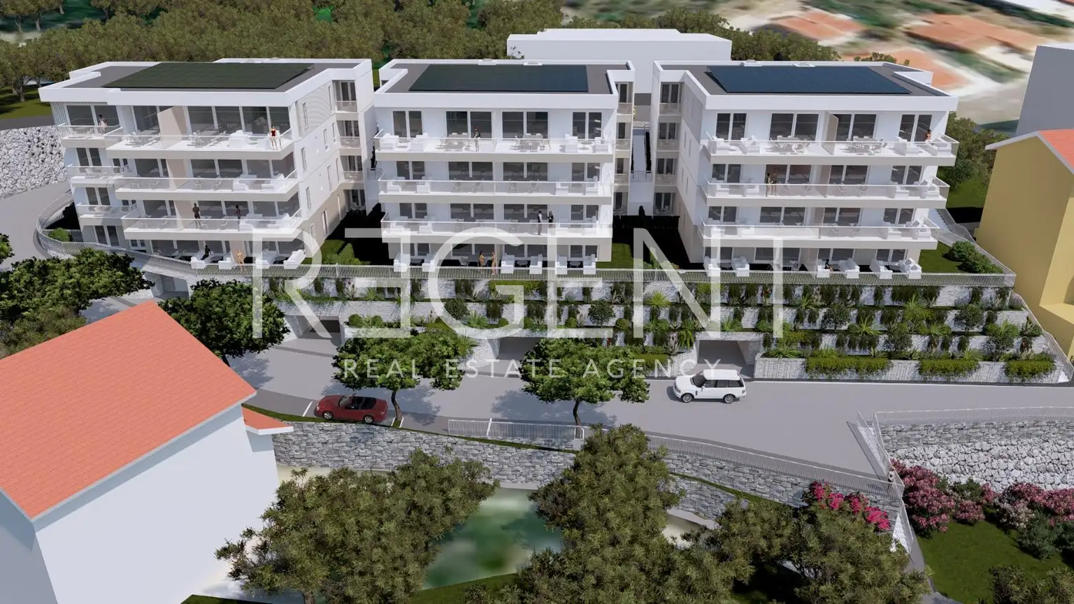 Wohnung 46 m², Živogošće — 2 Zimmer, 1. Etage, Loggia