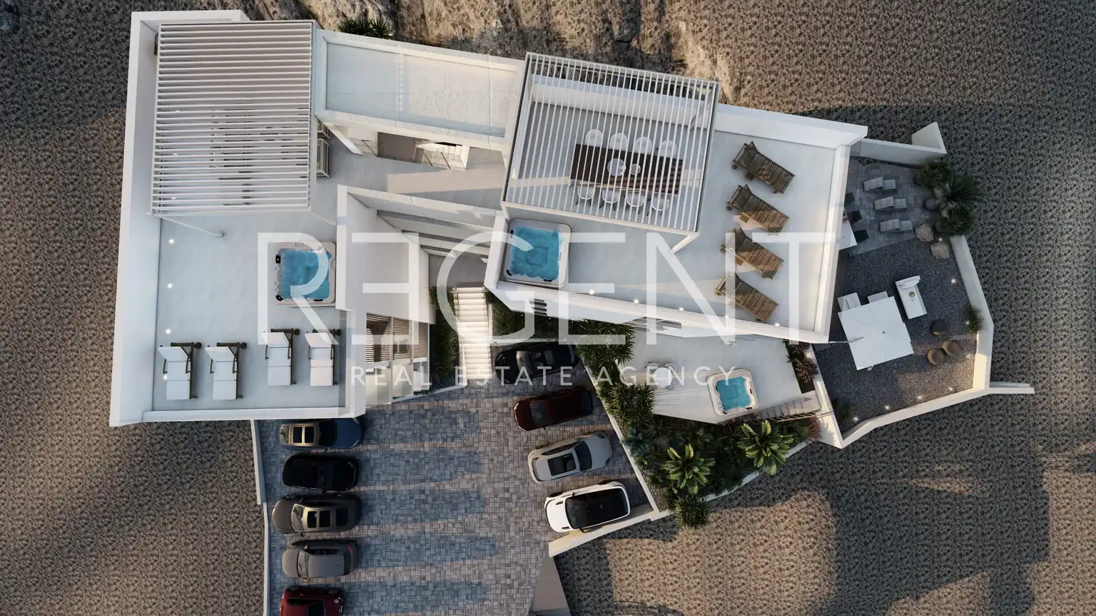 Trogir, Okrug Gornji - Trosoban penthouse sa natkrivenom terasom