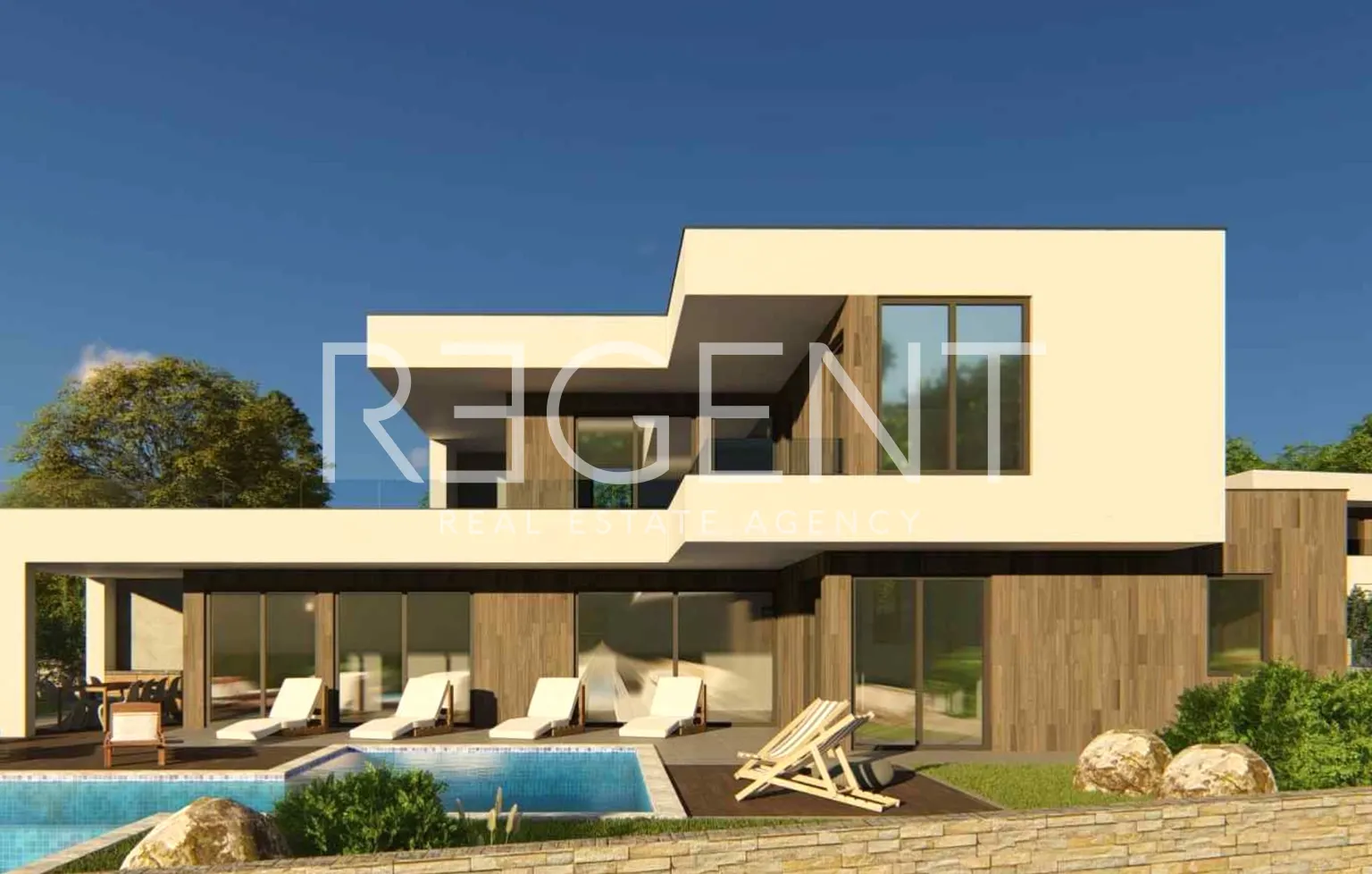Istria, Bale - Luksusowa willa z basenem, nowy budynek 148 m2