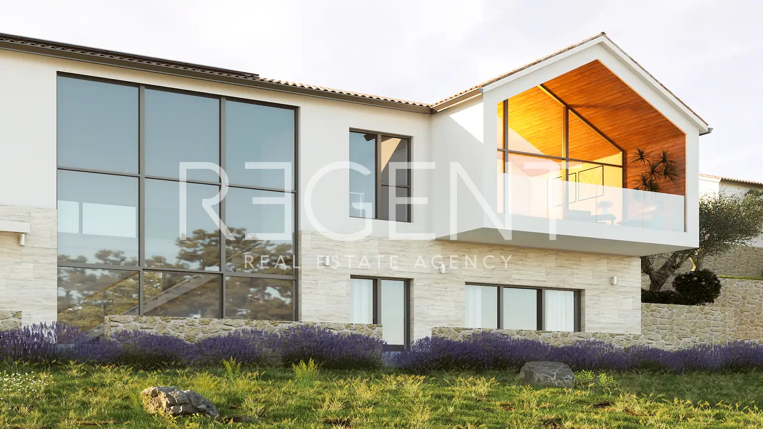 Vila 380 m², bazen, pogled na more – Podstrana, Gornja Podstrana