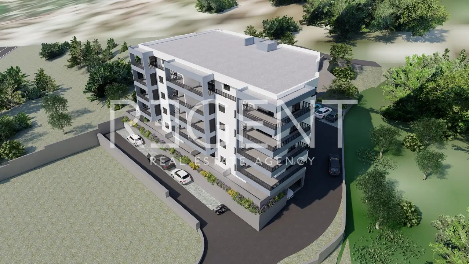 Makarska, Centar - Dvosoban stan 68 m2 - NOVOGRADNJA